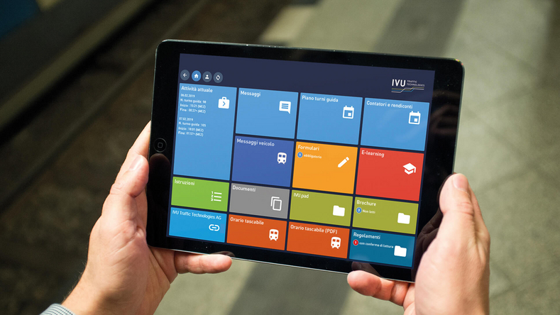 IVU.pad come postazione di lavoro mobile