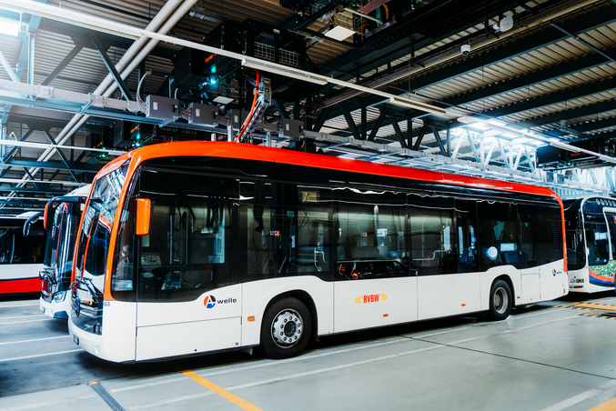 IVU Traffic Technologies - Deposito per la gestione del carico degli autobus elettrici RVBW 