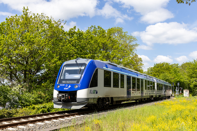IVU Tecnologie del traffico - Treno ad idrogeno Start rete del Taunus