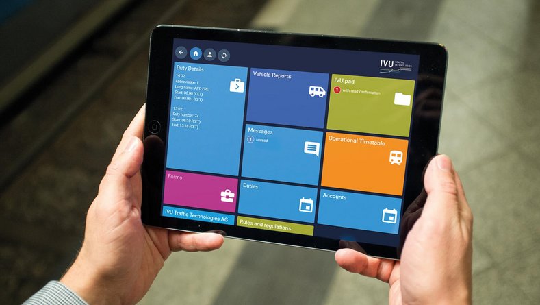 IVU.pad as a mobile workstation