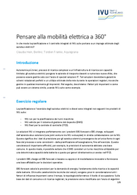 Pubblicazione sull'elettromobilità nel numero di ottobre di Der Nahverkehr 2021